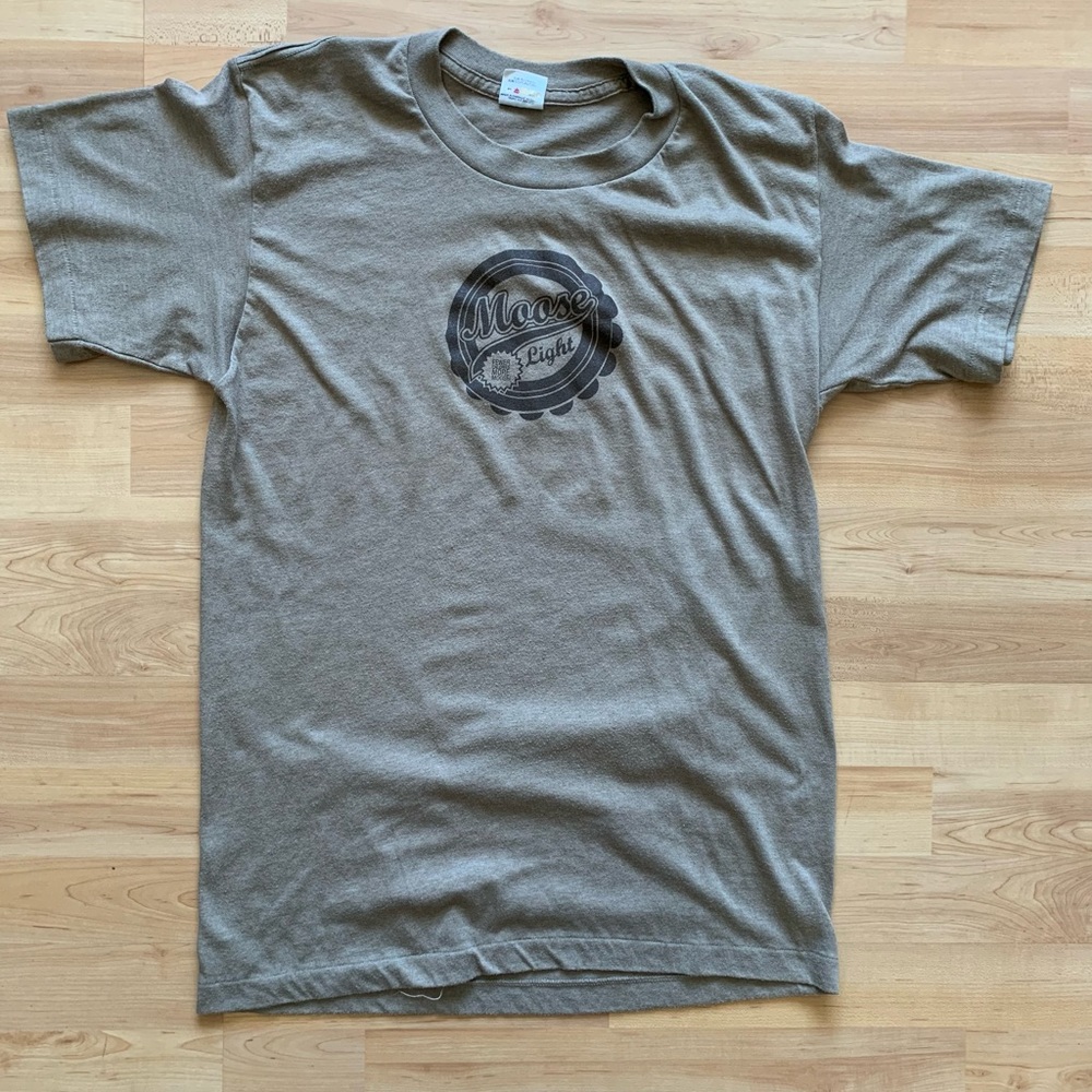 Vintage Moose Light Stanfield Single Stitch Beer T-shirt